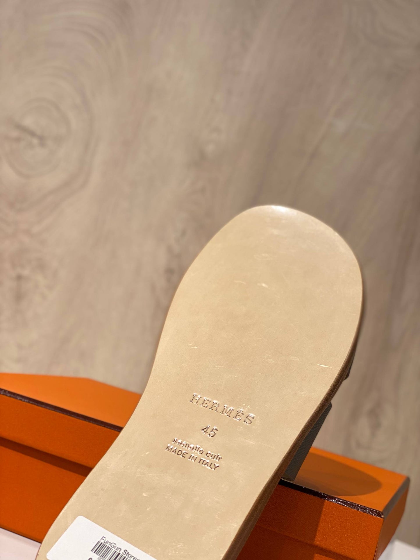Hermes slipper